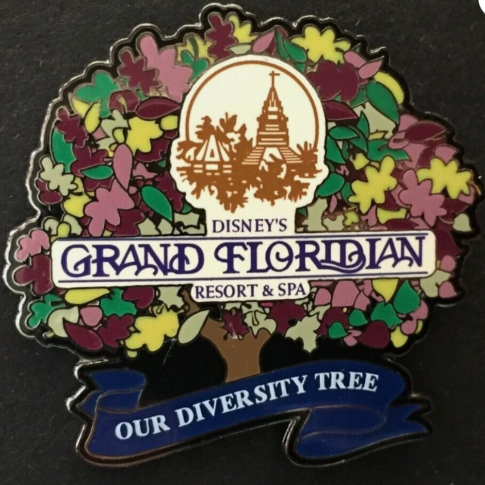 Grand Floridian Resort & Spa - Cast Member - Diversity Tree LE Disney Pin